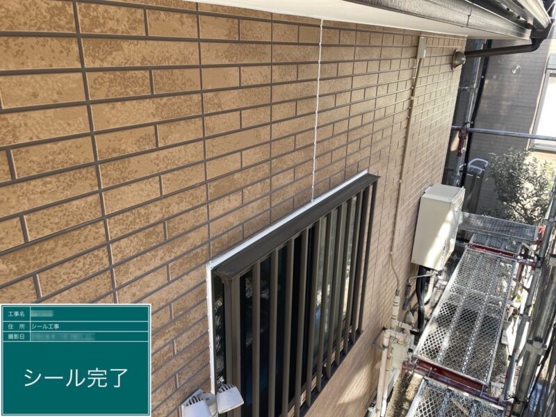千葉県船橋市　S様邸　外壁塗装工事　コーキングの打ち替えと増し打ちの違い
