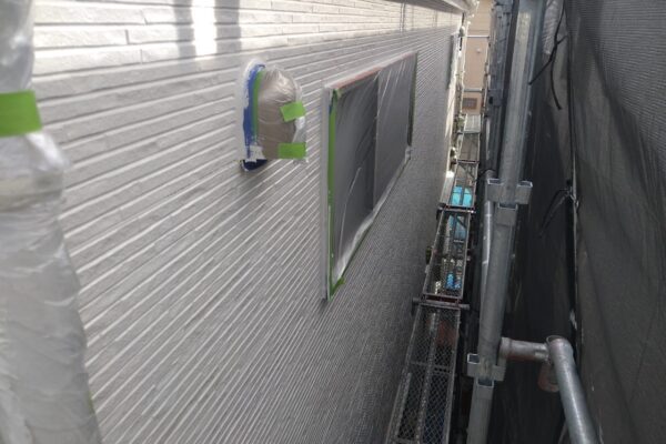 千葉県船橋市　H様邸　外壁塗装・ベランダテラス屋根設置工事　養生とはどんな作業？