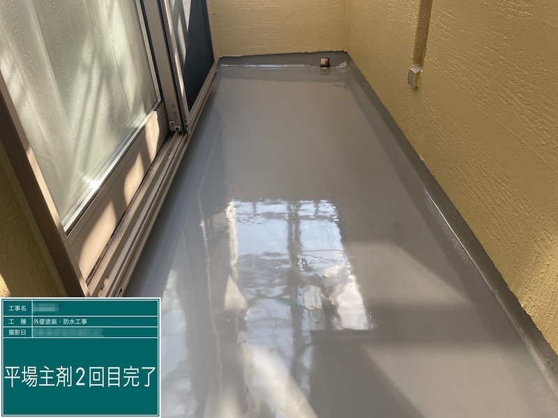 千葉県船橋市　S様邸　屋根・外壁塗装工事　ベランダ防水は定期的なメンテナンスが大事！