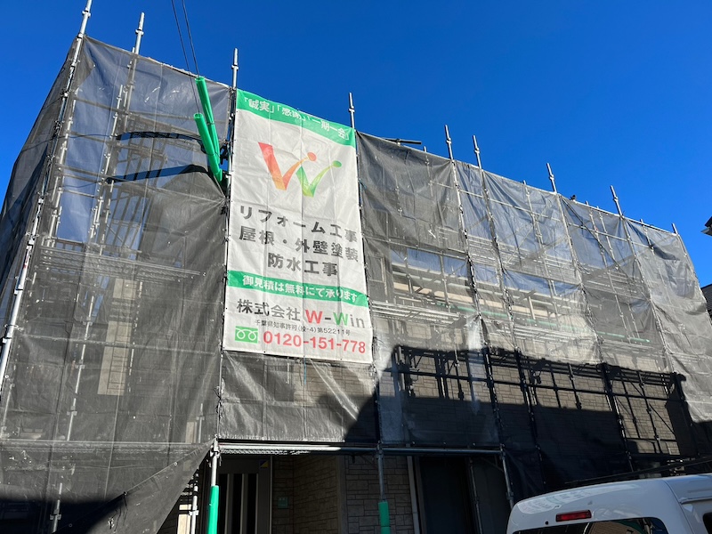 千葉県船橋市　T様邸　屋根カバー工事・外壁塗装工事　高圧洗浄