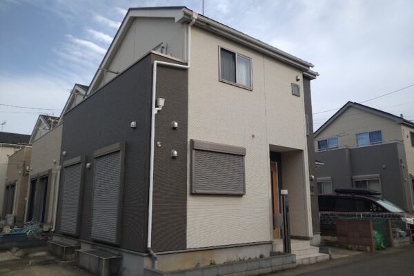 千葉県船橋市新高根　H様邸　外壁塗装工事・ベランダテラス屋根工事「職人さんがとても一生懸命で、安心して工事をお任せすることができました」